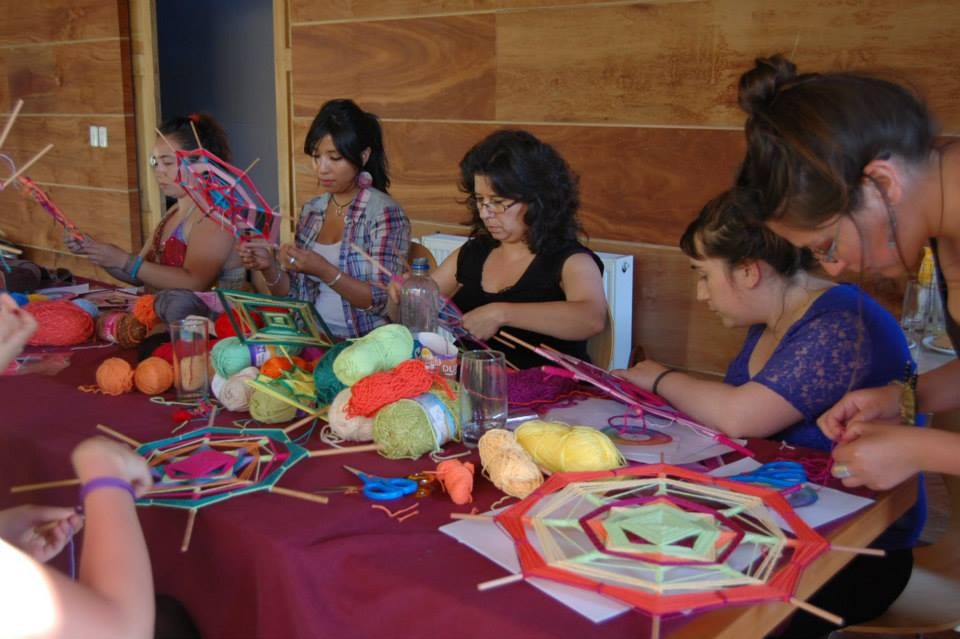 PANAMBI, MANDALAS TEJIDOS - TALLERES EN CHILE Y ARGENTINA