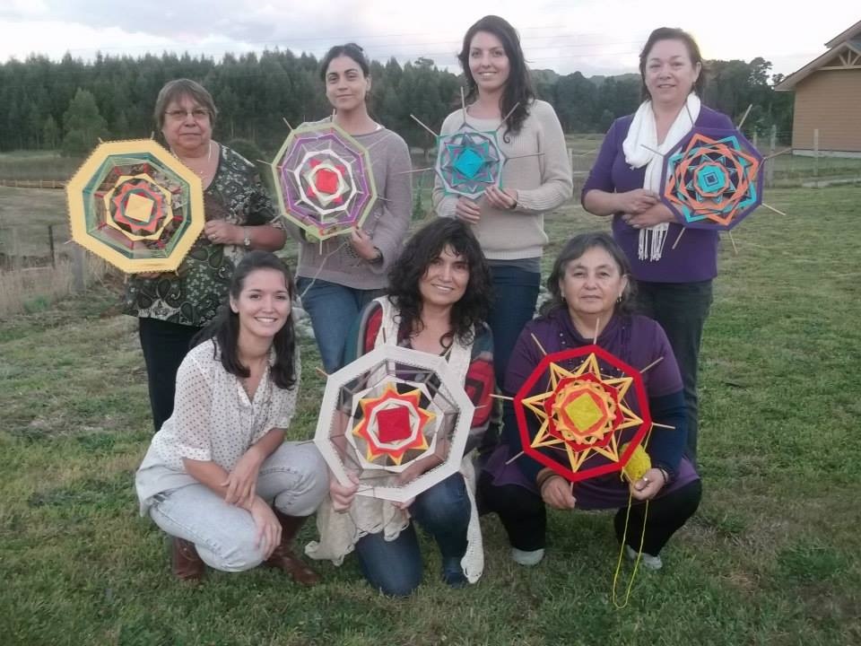PANAMBI, MANDALAS TEJIDOS - TALLERES EN CHILE Y ARGENTINA