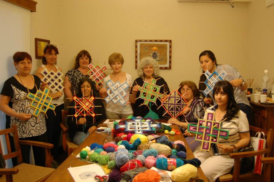 PANAMBI, MANDALAS TEJIDOS -