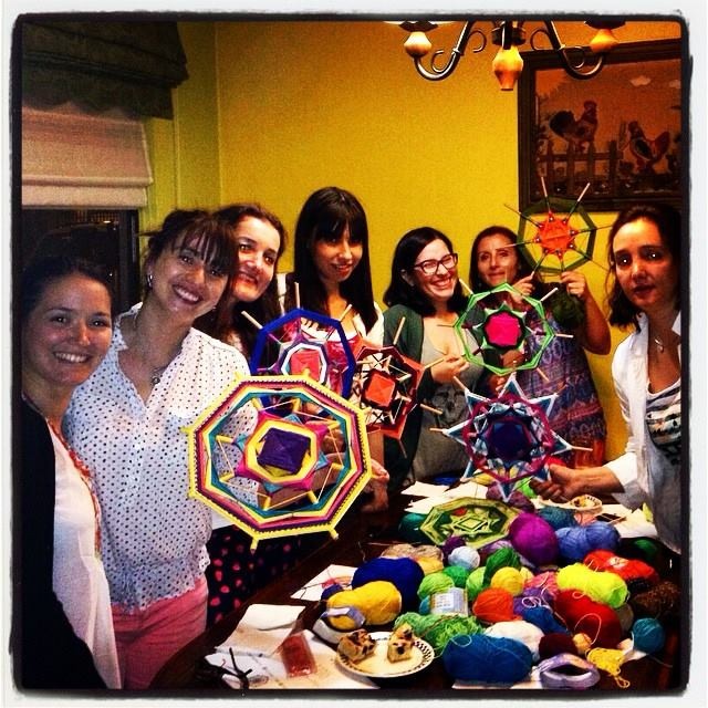 PANAMBI, MANDALAS TEJIDOS - TALLERES EN CHILE Y ARGENTINA