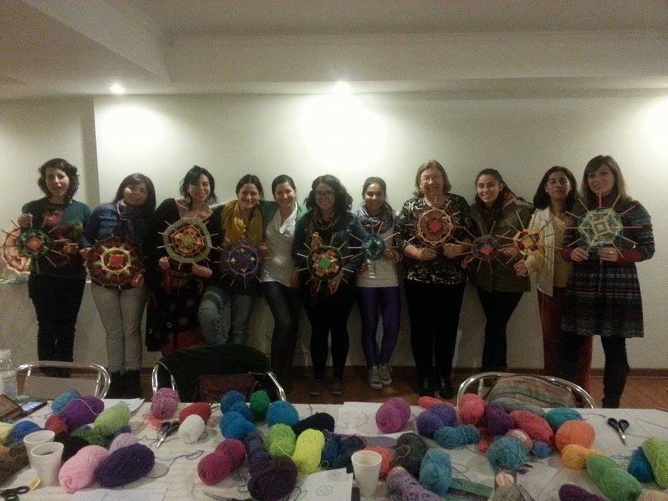PANAMBI, MANDALAS TEJIDOS - TALLERES EN CHILE Y ARGENTINA