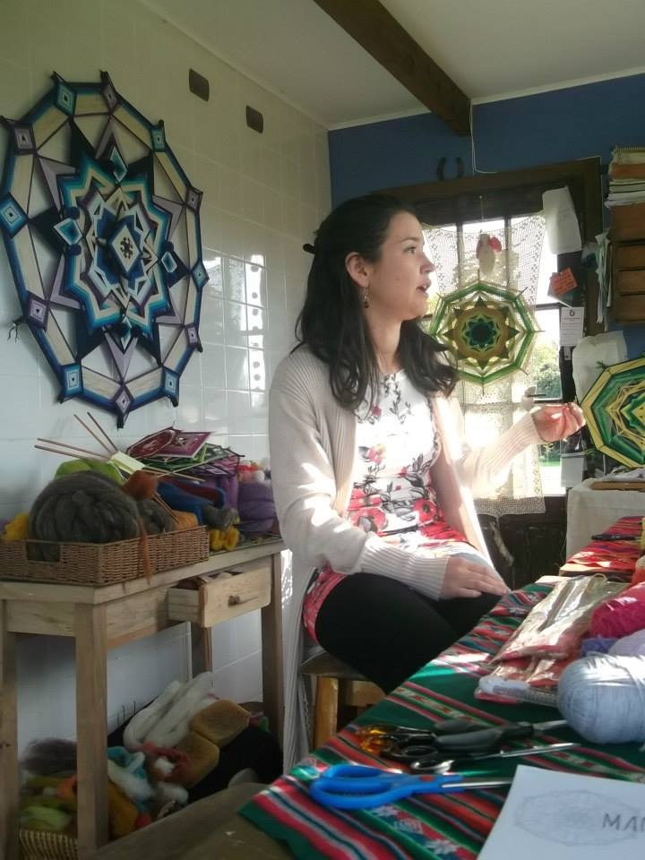 PANAMBI, MANDALAS TEJIDOS - TALLERES EN CHILE Y ARGENTINA