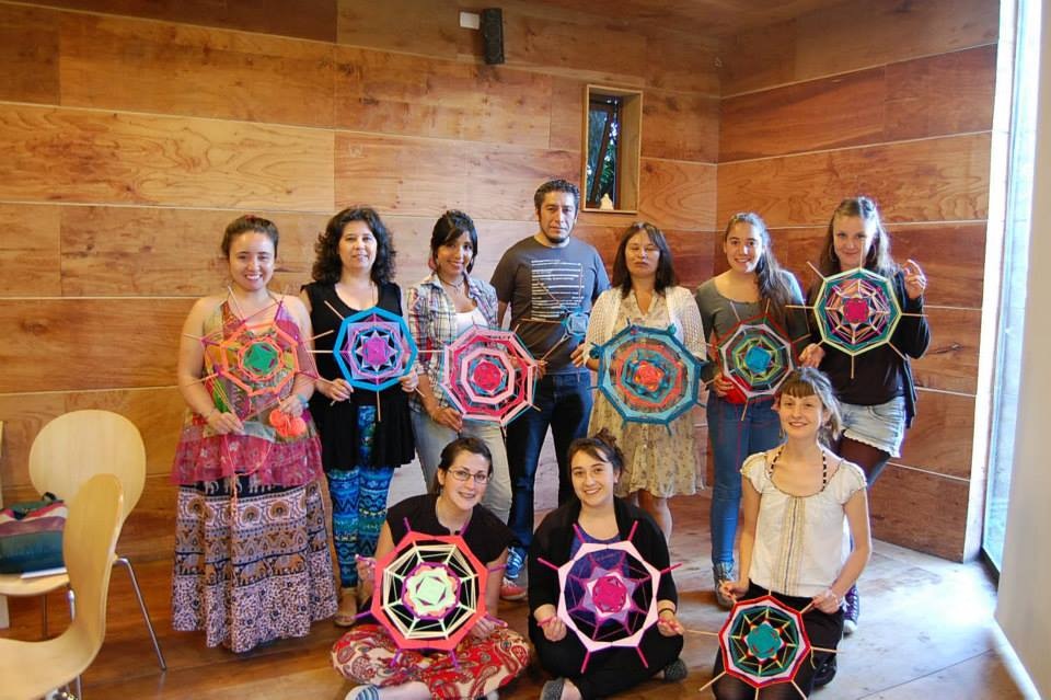PANAMBI, MANDALAS TEJIDOS - TALLERES EN CHILE Y ARGENTINA