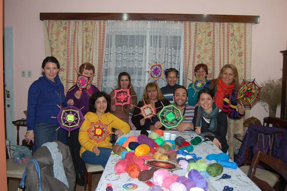 PANAMBI, MANDALAS TEJIDOS - TALLERES EN CHILE Y ARGENTINA