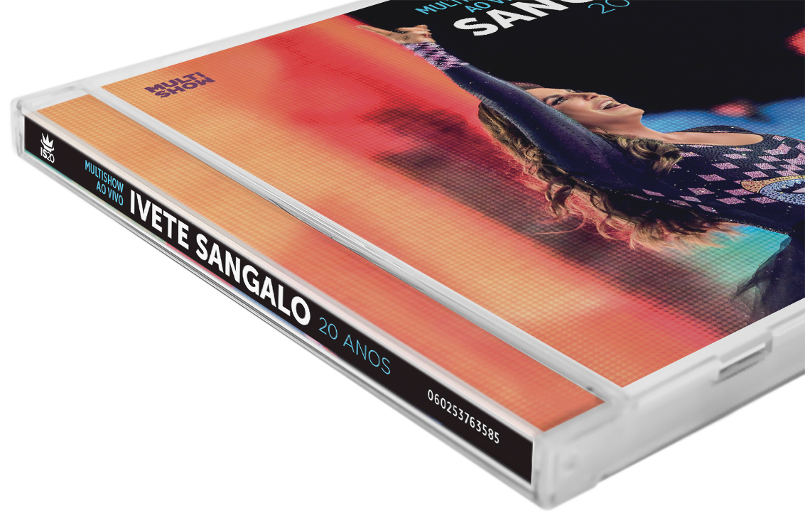 CD, DVD e Blu-ray Ivete Sangalo - Multishow Ao Vivo 20 Anos
